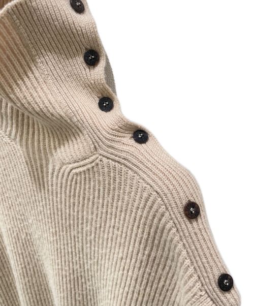 HERMES（エルメス）HERMES (エルメス) キャメルニットワンピース ベージュ サイズ:34の古着・服飾アイテム