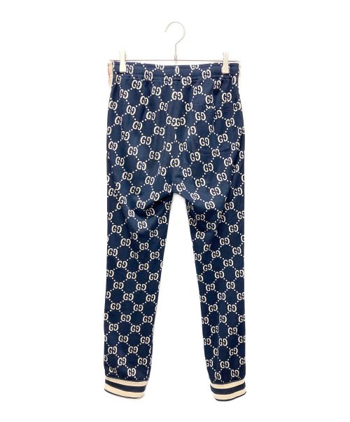GUCCI（グッチ）GUCCI (グッチ) GGジャガードジョギングパンツ ネイビー サイズ:XSの古着・服飾アイテム