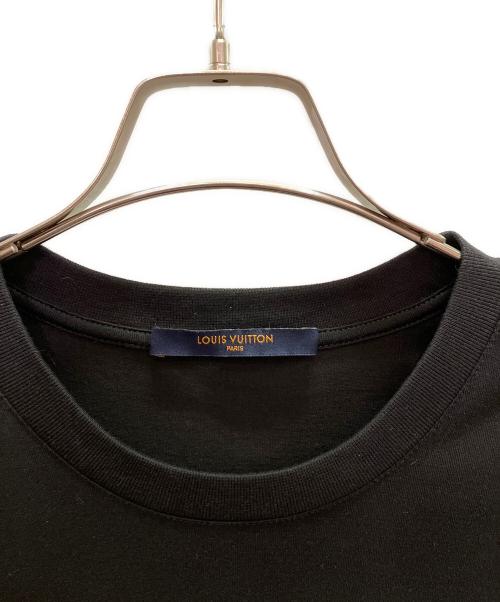 LOUIS VUITTON（ルイ ヴィトン）LOUIS VUITTON (ルイ ヴィトン) サークルLVロゴTシャツ ブラック サイズ:Ｓの古着・服飾アイテム
