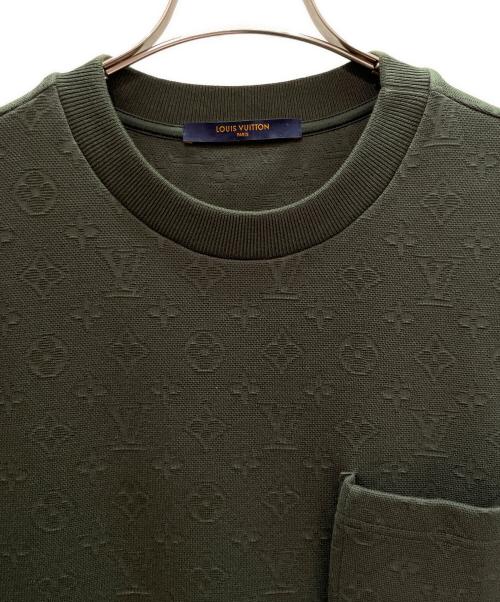 LOUIS VUITTON（ルイ ヴィトン）LOUIS VUITTON (ルイ ヴィトン) 3Dポケット モノグラム Tシャツ オリーブ サイズ:XSの古着・服飾アイテム