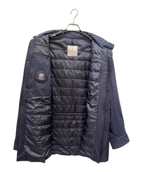 MONCLER（モンクレール）MONCLER (モンクレール) LISERON/ライトインナーダウンジャケット ネイビー サイズ:7の古着・服飾アイテム