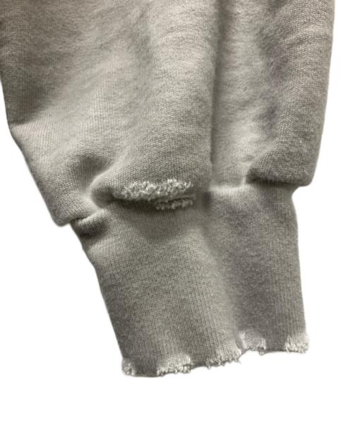 BALENCIAGA（バレンシアガ）BALENCIAGA (バレンシアガ) 90/10ヴィンテージ加工パーカー グレー サイズ:Lの古着・服飾アイテム