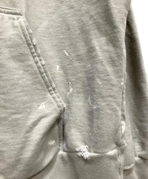 BALENCIAGA（バレンシアガ）BALENCIAGA (バレンシアガ) 90/10ヴィンテージ加工パーカー グレー サイズ:Lの古着・服飾アイテム