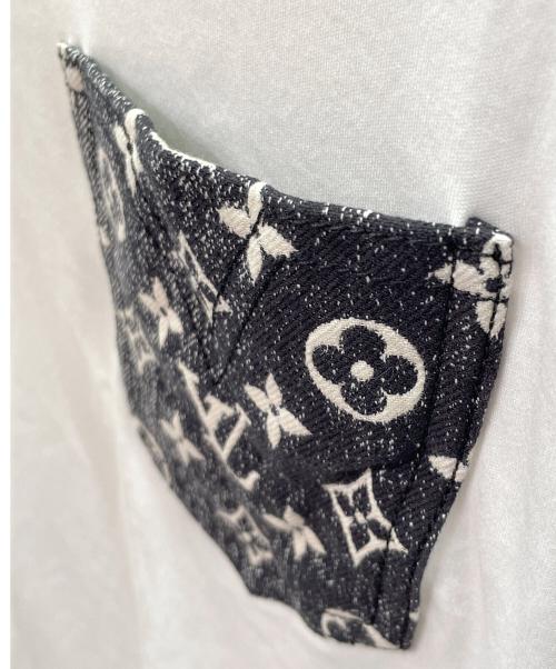 LOUIS VUITTON（ルイ ヴィトン）LOUIS VUITTON (ルイ ヴィトン) モノグラムポケットTシャツ ホワイト サイズ:Ｍの古着・服飾アイテム