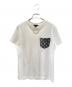 LOUIS VUITTON（ルイ ヴィトン）の古着「モノグラムポケットTシャツ」｜ホワイト
