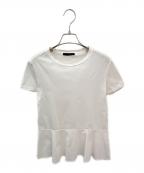 THE ROWザ ロウ）の古着「ペプラムカットソー」｜ホワイト