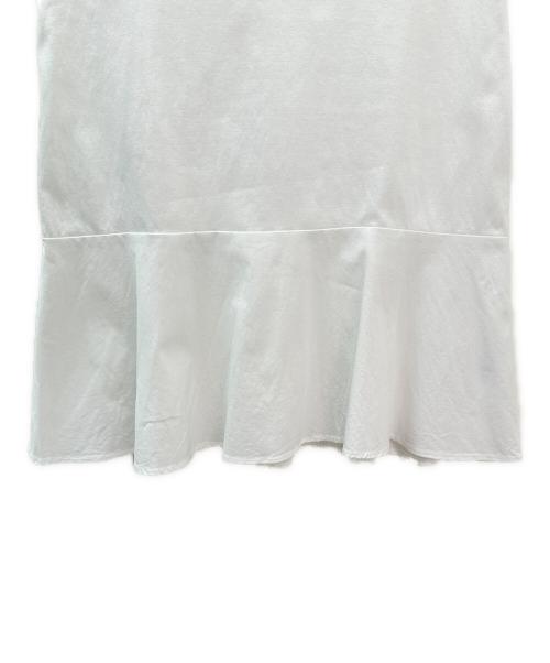 THE ROW（ザ ロウ）THE ROW (ザ ロウ) ペプラムカットソー ホワイト サイズ:XSの古着・服飾アイテム