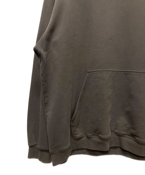 BALENCIAGA（バレンシアガ）BALENCIAGA (バレンシアガ) 刺繍ロゴパーカー グレー サイズ:XLの古着・服飾アイテム