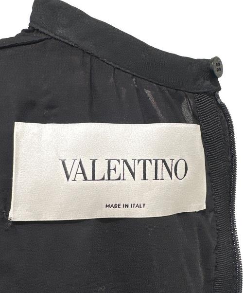 VALENTINO（ヴァレンティノ）VALENTINO (ヴァレンティノ) レースワンピース ブラック サイズ:38の古着・服飾アイテム