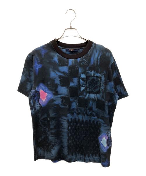 LOUIS VUITTON（ルイ ヴィトン）LOUIS VUITTON (ルイ ヴィトン) 21AW SOLT PRINT TEE/ソルトプリントTシャツ ネイビー サイズ:Mの古着・服飾アイテム
