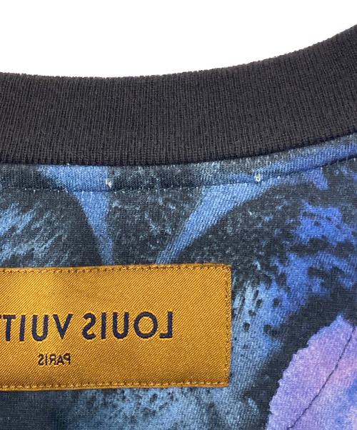 LOUIS VUITTON（ルイ ヴィトン）LOUIS VUITTON (ルイ ヴィトン) 21AW SOLT PRINT TEE/ソルトプリントTシャツ ネイビー サイズ:Mの古着・服飾アイテム