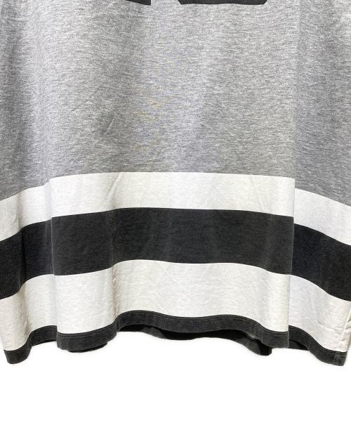 CELINE（セリーヌ）CELINE (セリーヌ) ナンバリングオーバーサイズTシャツ グレー サイズ:Mの古着・服飾アイテム