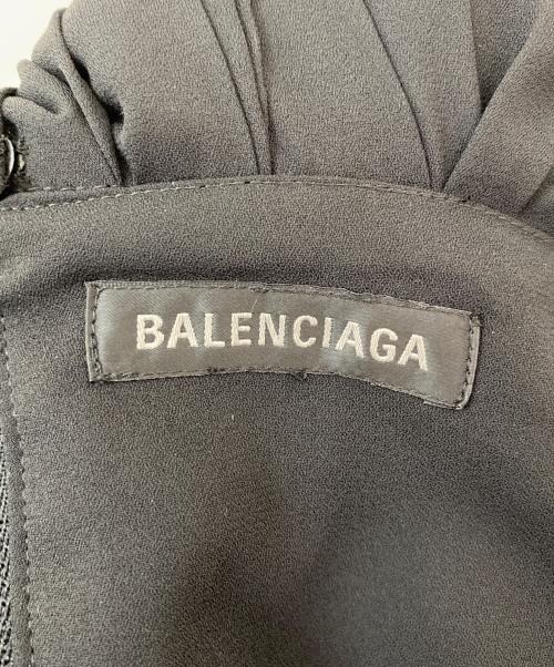 BALENCIAGA（バレンシアガ）BALENCIAGA (バレンシアガ) ロングプリーツスカート ブラック サイズ:36の古着・服飾アイテム