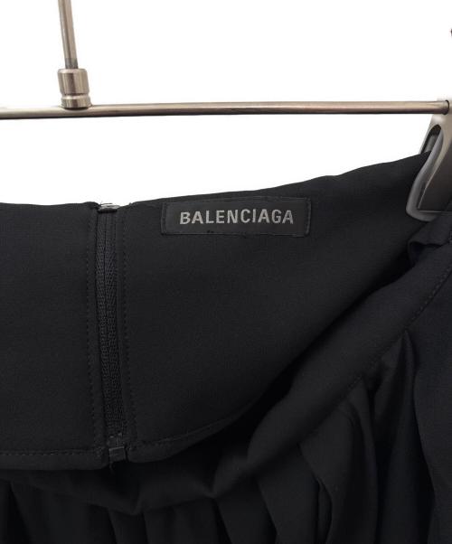 BALENCIAGA（バレンシアガ）BALENCIAGA (バレンシアガ) ロングプリーツスカート ブラック サイズ:36の古着・服飾アイテム