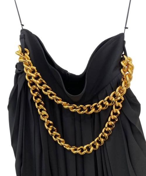 BALENCIAGA（バレンシアガ）BALENCIAGA (バレンシアガ) ロングプリーツスカート ブラック サイズ:36の古着・服飾アイテム