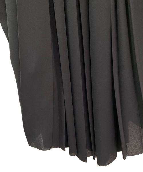 BALENCIAGA（バレンシアガ）BALENCIAGA (バレンシアガ) ロングプリーツスカート ブラック サイズ:36の古着・服飾アイテム