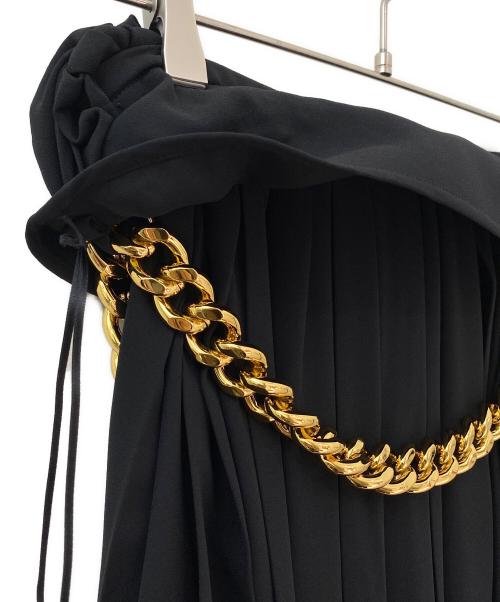 BALENCIAGA（バレンシアガ）BALENCIAGA (バレンシアガ) ロングプリーツスカート ブラック サイズ:36の古着・服飾アイテム