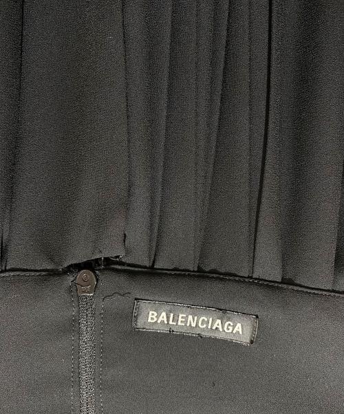 BALENCIAGA（バレンシアガ）BALENCIAGA (バレンシアガ) ロングプリーツスカート ブラック サイズ:36の古着・服飾アイテム