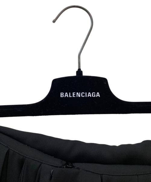BALENCIAGA（バレンシアガ）BALENCIAGA (バレンシアガ) ロングプリーツスカート ブラック サイズ:36の古着・服飾アイテム
