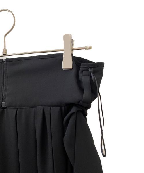 BALENCIAGA（バレンシアガ）BALENCIAGA (バレンシアガ) ロングプリーツスカート ブラック サイズ:36の古着・服飾アイテム