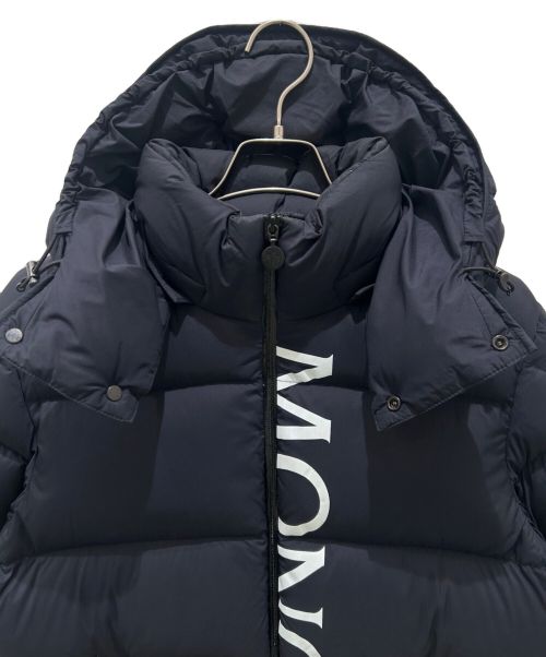 MONCLER（モンクレール）MONCLER (モンクレール) MAURES/ダウンジャケット ネイビー×ブラック サイズ:1の古着・服飾アイテム