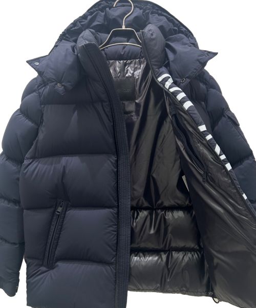 MONCLER（モンクレール）MONCLER (モンクレール) MAURES/ダウンジャケット ネイビー×ブラック サイズ:1の古着・服飾アイテム