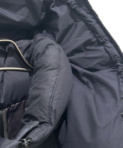 MONCLER（モンクレール）MONCLER (モンクレール) MAURES/ダウンジャケット ネイビー×ブラック サイズ:1の古着・服飾アイテム
