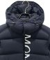 中古・古着 MONCLER (モンクレール) MAURES/ダウンジャケット ネイビー×ブラック サイズ:1：140000円