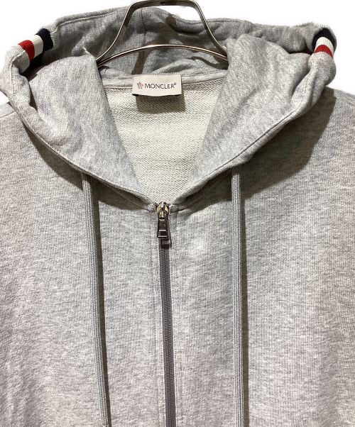 MONCLER（モンクレール）MONCLER (モンクレール) MAGLIA CARDIGAN（マグリアカーディガン） グレー サイズ:Mの古着・服飾アイテム