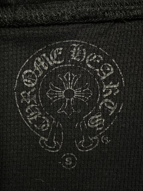 CHROME HEARTS（クロムハーツ）CHROME HEARTS (クロムハーツ) ホースシューロゴジップパーカー ブラック サイズ:Sの古着・服飾アイテム