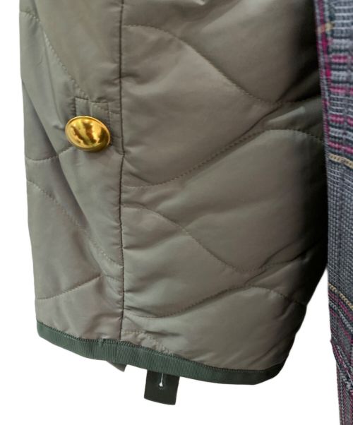 sacai（サカイ）sacai (サカイ) ドッキングコート グレー サイズ:2の古着・服飾アイテム