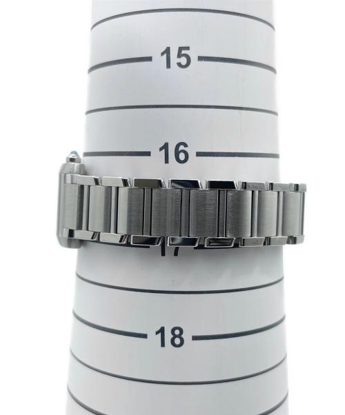 Cartier（カルティエ）Cartier (カルティエ) タンクフランセーズ SM Ref.W51008Q3 アイボリー文字盤の古着・服飾アイテム