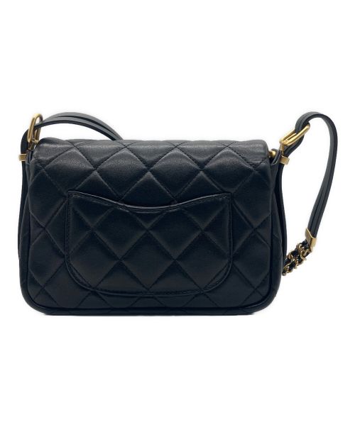 CHANEL（シャネル）CHANEL (シャネル) マトラッセ18/チェーンショルダーバッグ ブラック サイズ:18の古着・服飾アイテム