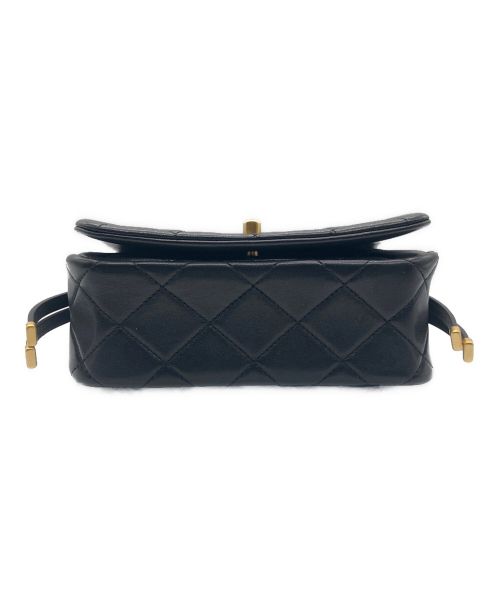 CHANEL（シャネル）CHANEL (シャネル) マトラッセ18/チェーンショルダーバッグ ブラック サイズ:18の古着・服飾アイテム