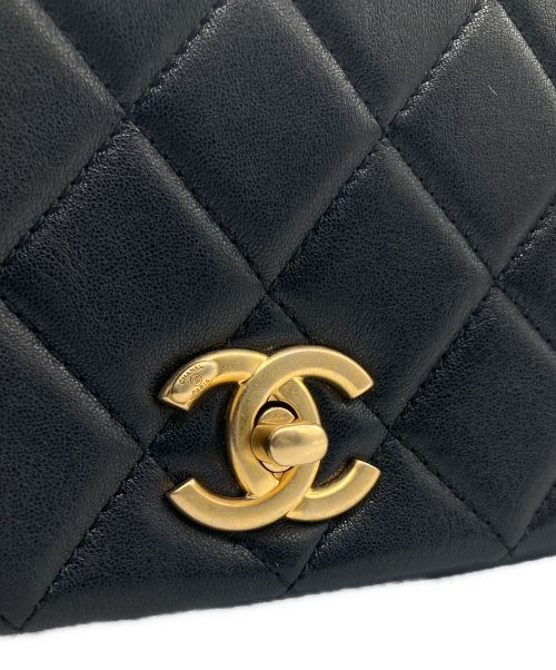 CHANEL（シャネル）CHANEL (シャネル) マトラッセ18/チェーンショルダーバッグ ブラック サイズ:18の古着・服飾アイテム