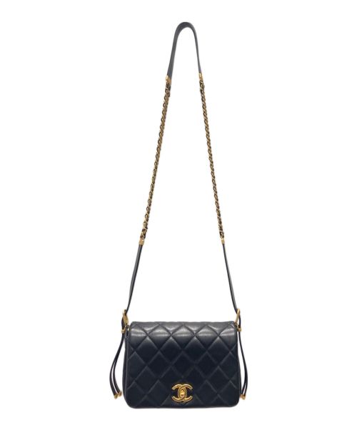 CHANEL（シャネル）CHANEL (シャネル) マトラッセ18/チェーンショルダーバッグ ブラック サイズ:18の古着・服飾アイテム