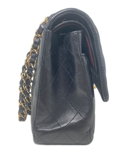 CHANEL（シャネル）CHANEL (シャネル) ダブルフラップマトラッセ ブラック サイズ:25の古着・服飾アイテム