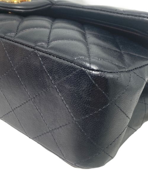 CHANEL（シャネル）CHANEL (シャネル) ダブルフラップマトラッセ ブラック サイズ:25の古着・服飾アイテム