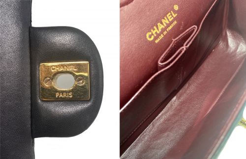 CHANEL（シャネル）CHANEL (シャネル) ダブルフラップマトラッセ ブラック サイズ:25の古着・服飾アイテム