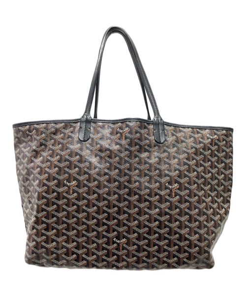 GOYARD（ゴヤール）GOYARD (ゴヤール) サンルイPM トートバッグ ブラウン×ブラック サイズ:PMの古着・服飾アイテム