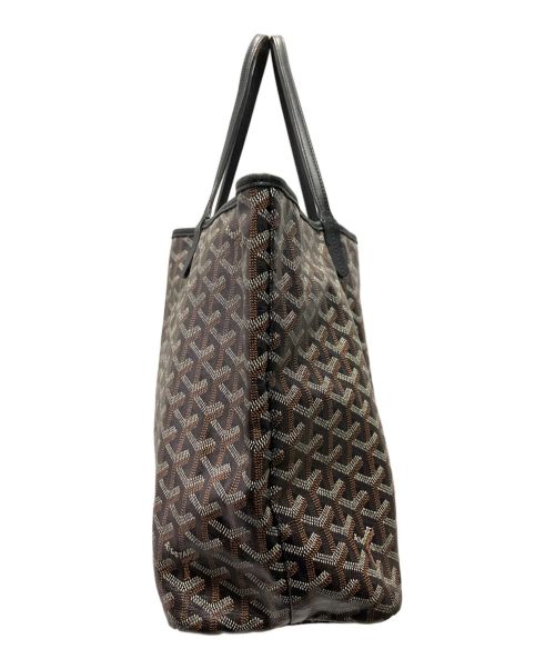 GOYARD（ゴヤール）GOYARD (ゴヤール) サンルイPM トートバッグ ブラウン×ブラック サイズ:PMの古着・服飾アイテム