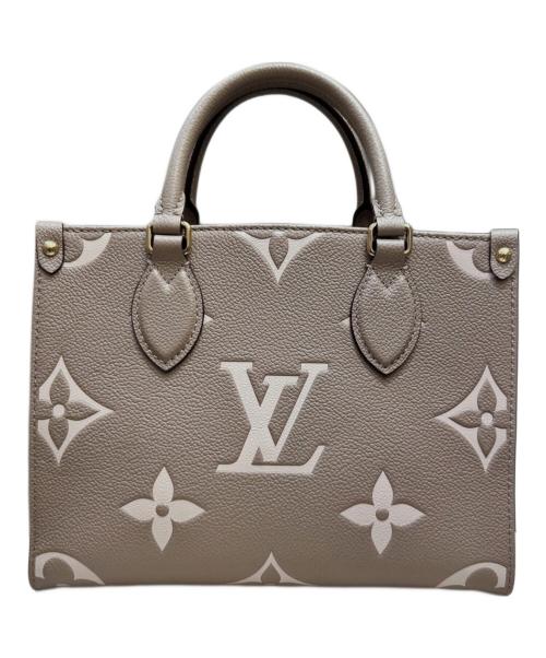 LOUIS VUITTON（ルイ ヴィトン）LOUIS VUITTON (ルイ ヴィトン) オンザゴーPM トゥルトレール×クレーム サイズ:PMの古着・服飾アイテム