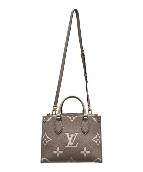 LOUIS VUITTON（ルイ ヴィトン）LOUIS VUITTON (ルイ ヴィトン) オンザゴーPM トゥルトレール×クレーム サイズ:PMの古着・服飾アイテム