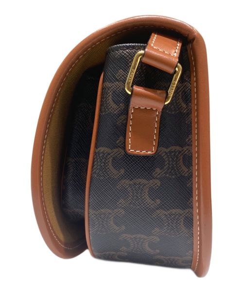 CELINE（セリーヌ）CELINE (セリーヌ) ミディアム フォルコ バッグ ブラウン サイズ:ミディアムの古着・服飾アイテム