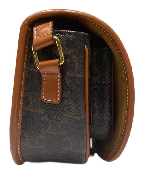 CELINE（セリーヌ）CELINE (セリーヌ) ミディアム フォルコ バッグ ブラウン サイズ:ミディアムの古着・服飾アイテム