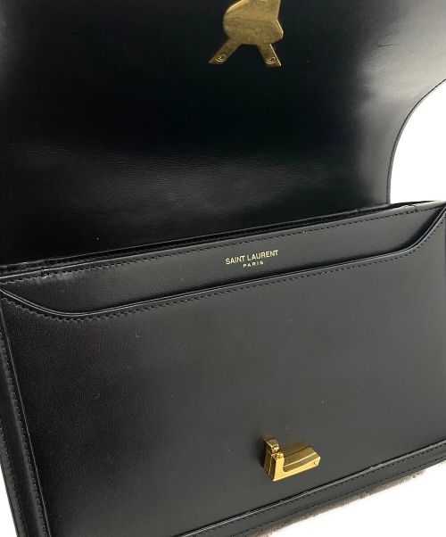 Saint Laurent Paris（サンローランパリ）Saint Laurent Paris (サンローランパリ) ソルフェリーノミディアム ブラック サイズ:ミディアムの古着・服飾アイテム