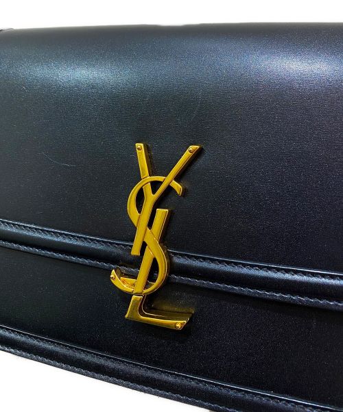 Saint Laurent Paris（サンローランパリ）Saint Laurent Paris (サンローランパリ) ソルフェリーノミディアム ブラック サイズ:ミディアムの古着・服飾アイテム