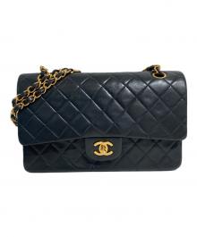 CHANEL（シャネル）の古着「マトラッセ25 Wフラップチェーンショルダーバッグ」