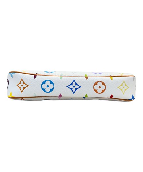 LOUIS VUITTON（ルイ ヴィトン）LOUIS VUITTON (ルイ ヴィトン) マルチカラー ポシェット・アクセソワール ホワイトの古着・服飾アイテム
