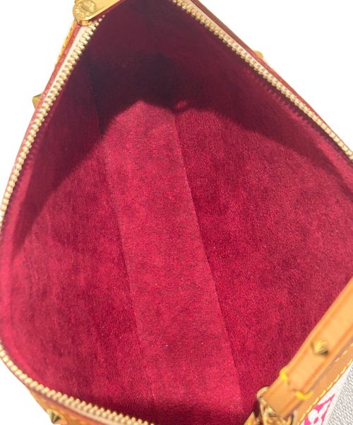 LOUIS VUITTON（ルイ ヴィトン）LOUIS VUITTON (ルイ ヴィトン) マルチカラー ポシェット・アクセソワール ホワイトの古着・服飾アイテム